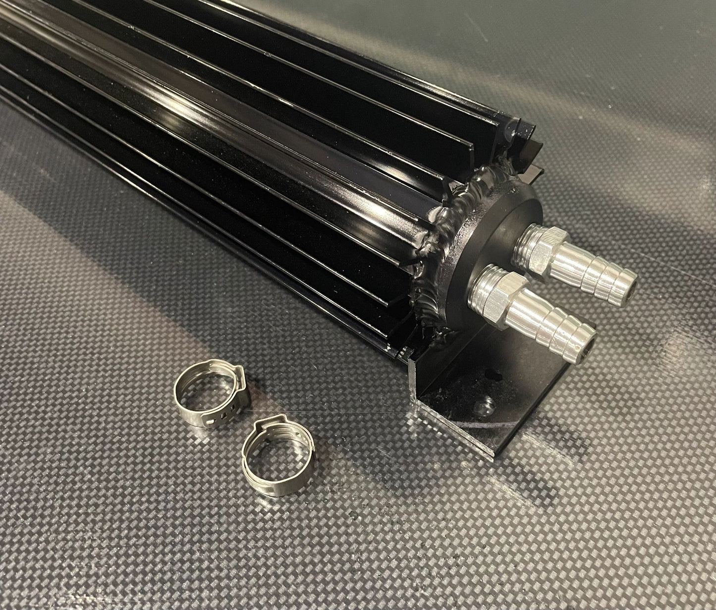 Mercury Verado steering pump hydraulic oil cooler