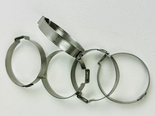 New Oetiker OEM Stainless Steel Pinch Clamp 38.1 mm 888988011 (5 pack)