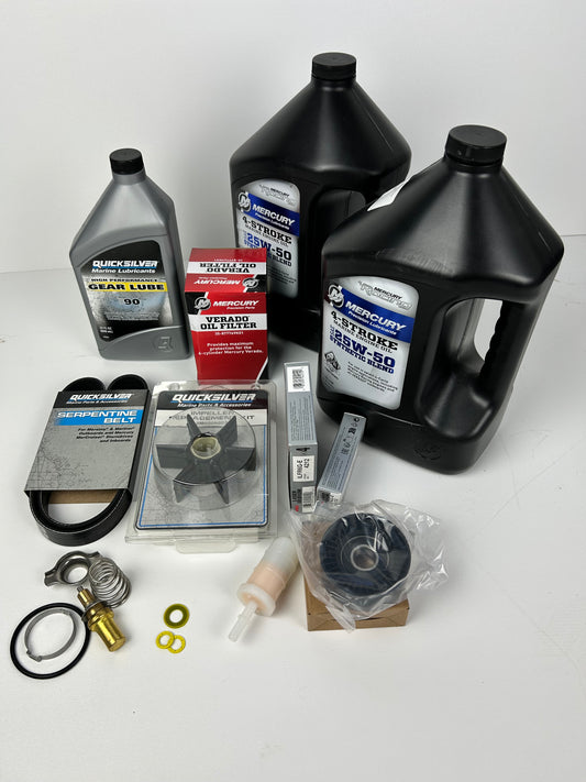 Service Kit 300 Hour L6 Verado 200-350HP 8M0149427 with 25-50W Oil