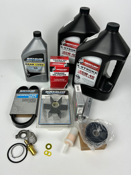 Service Kit 300 Hour L6 Verado 200-350HP 8M0149427 with 25-40W Oil
