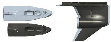 Reman 5.44 NON HD mercury verado lower unit black